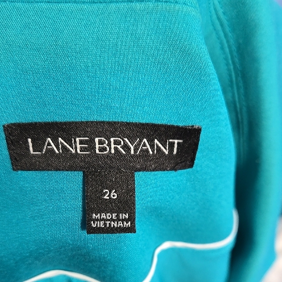 Lane Bryant Teal Women's Blazer - Picture 2 of 4